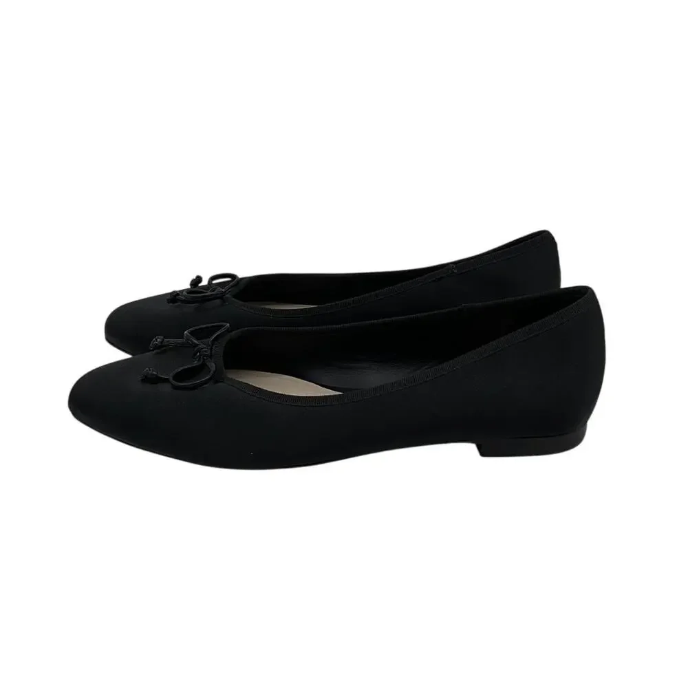 Porte & Paire black satin